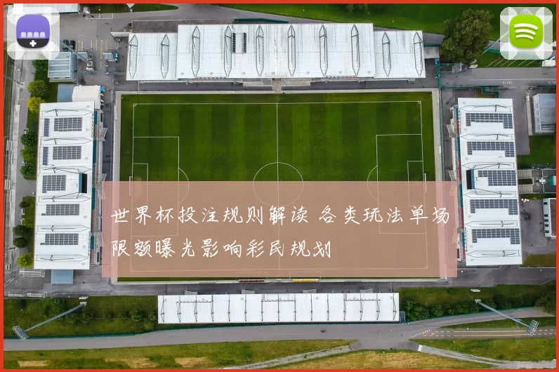 世界杯投注规则解读 各类玩法单场限额曝光影响彩民规划