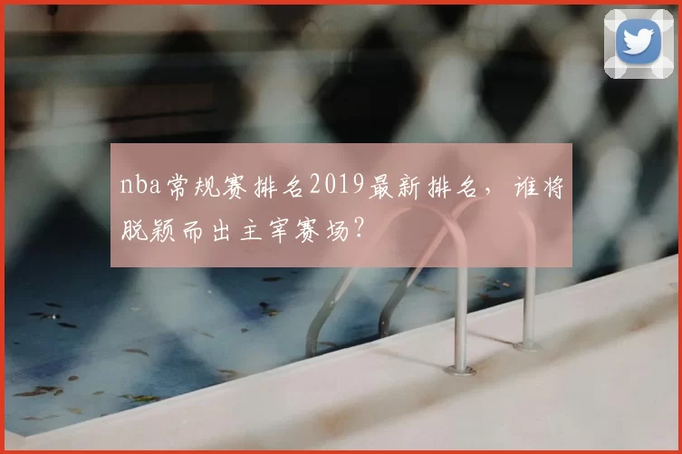 nba常规赛排名2019最新排名，谁将脱颖而出主宰赛场？